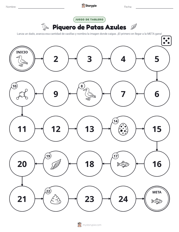 Juego de Rueda y Avanza