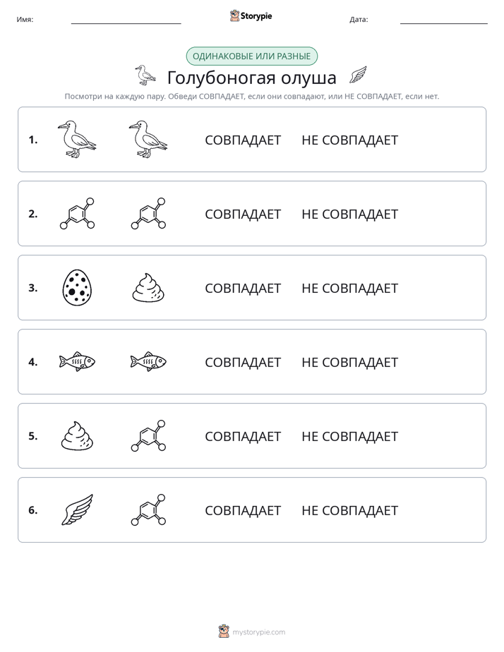 Одинаковое или разное