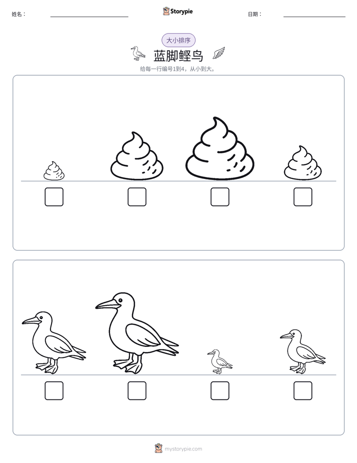 大小排序