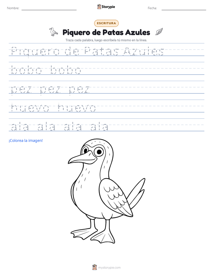 Práctica de Escritura
