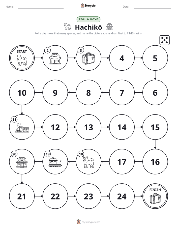 Roll & Move Game