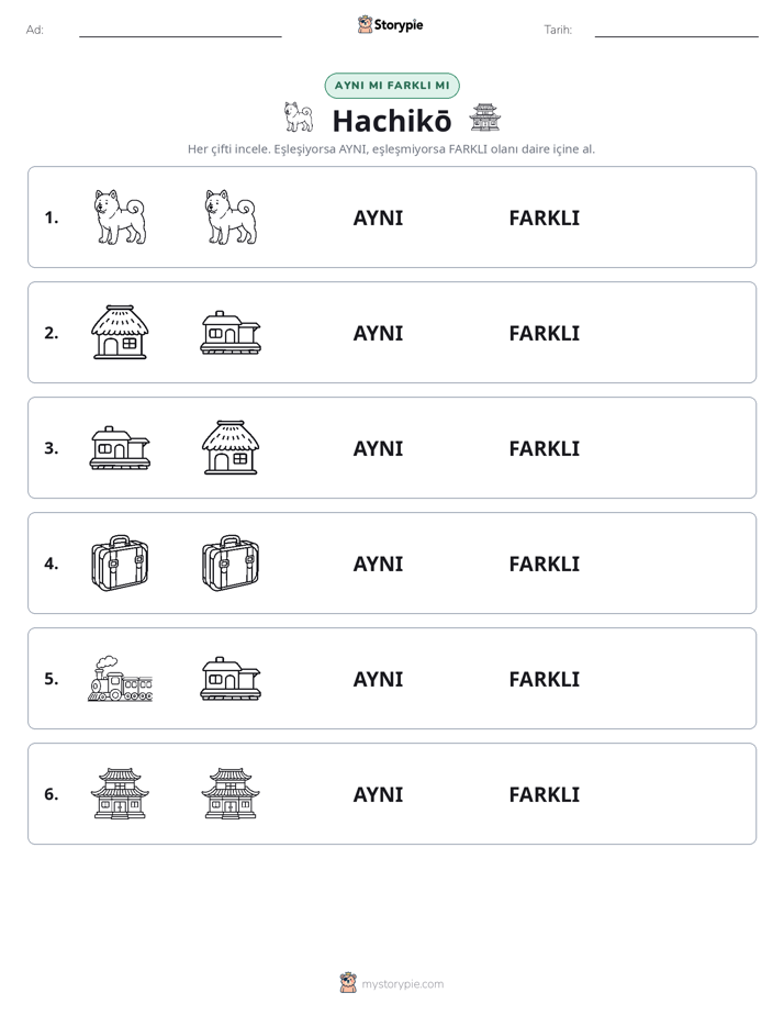 Aynı mı Farklı mı