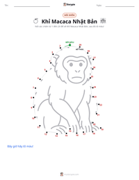 Xem trước tài liệu in sẵn Khỉ Macaca Nhật Bản