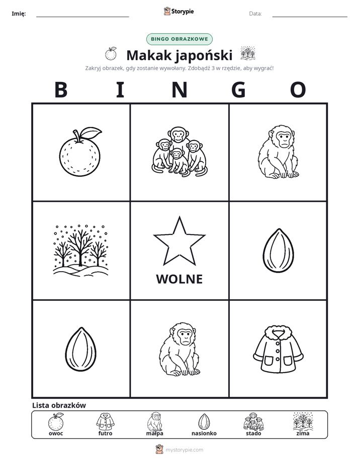 Bingo obrazkowe