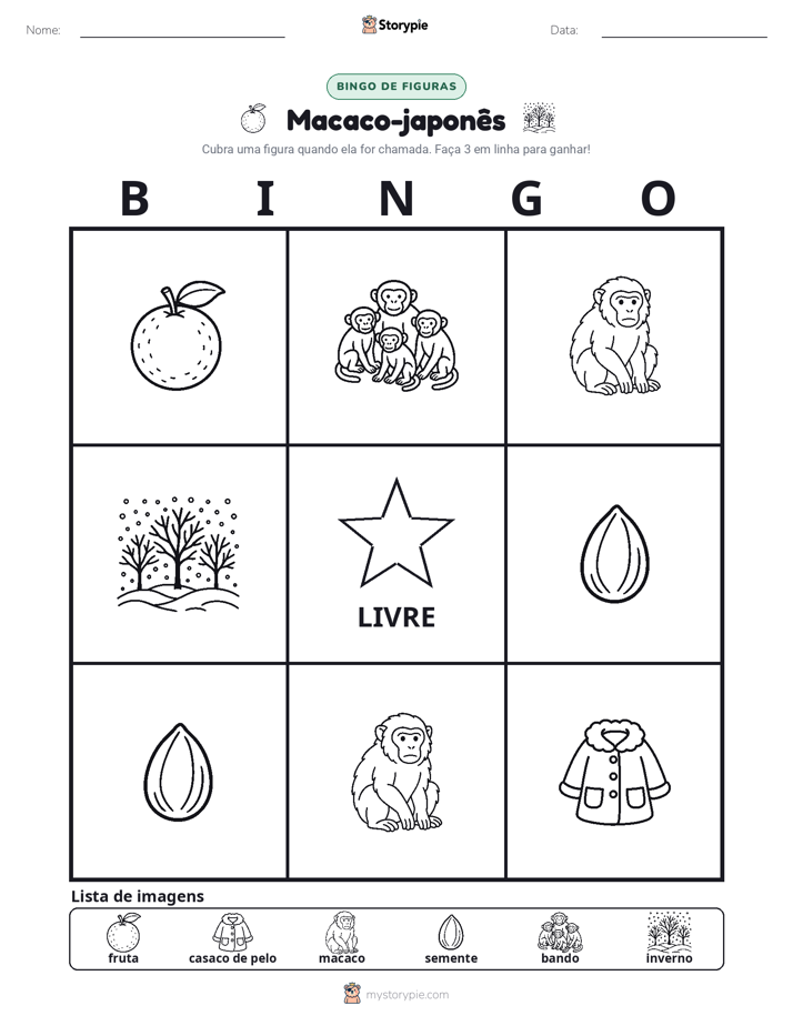 Bingo de Imagens