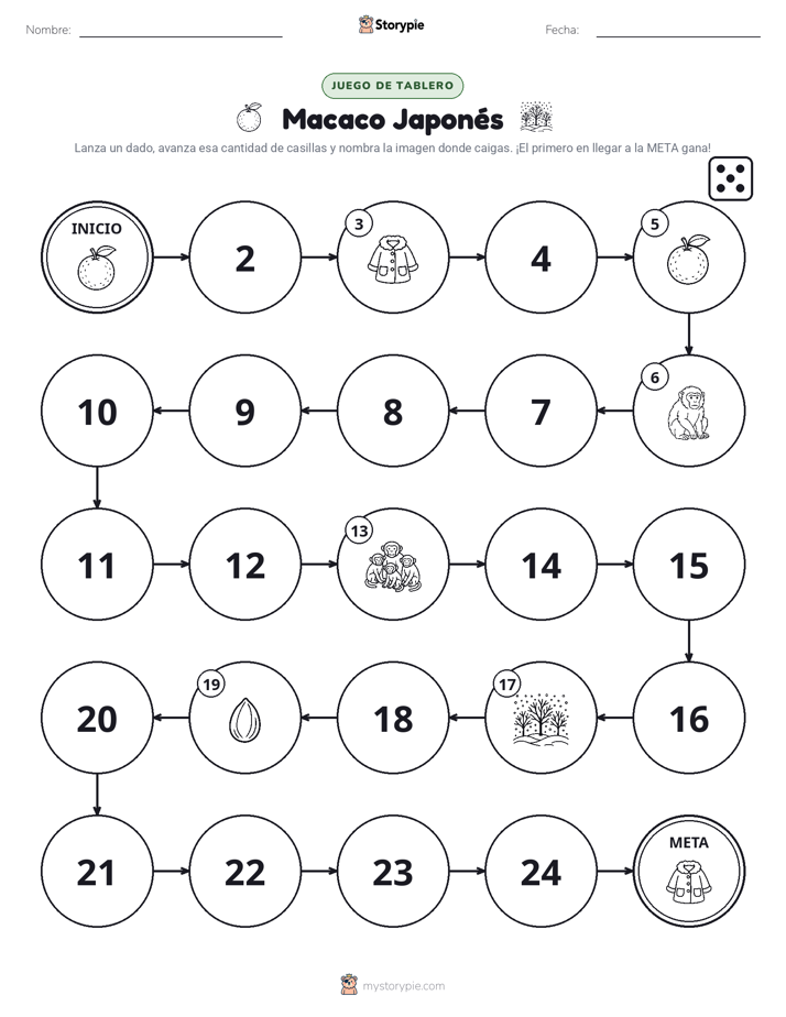 Juego de Rueda y Avanza