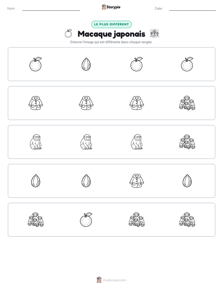 Celui qui ne correspond pas