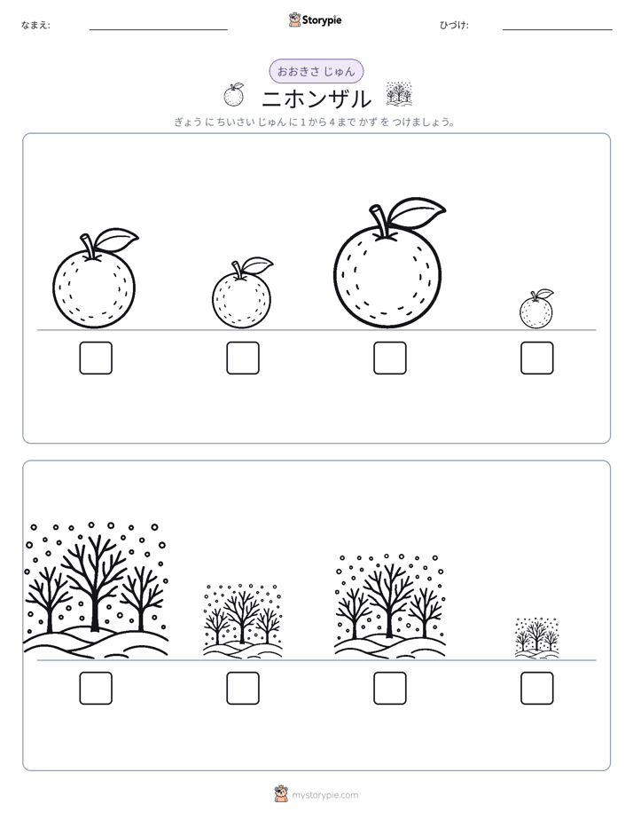 サイズ順