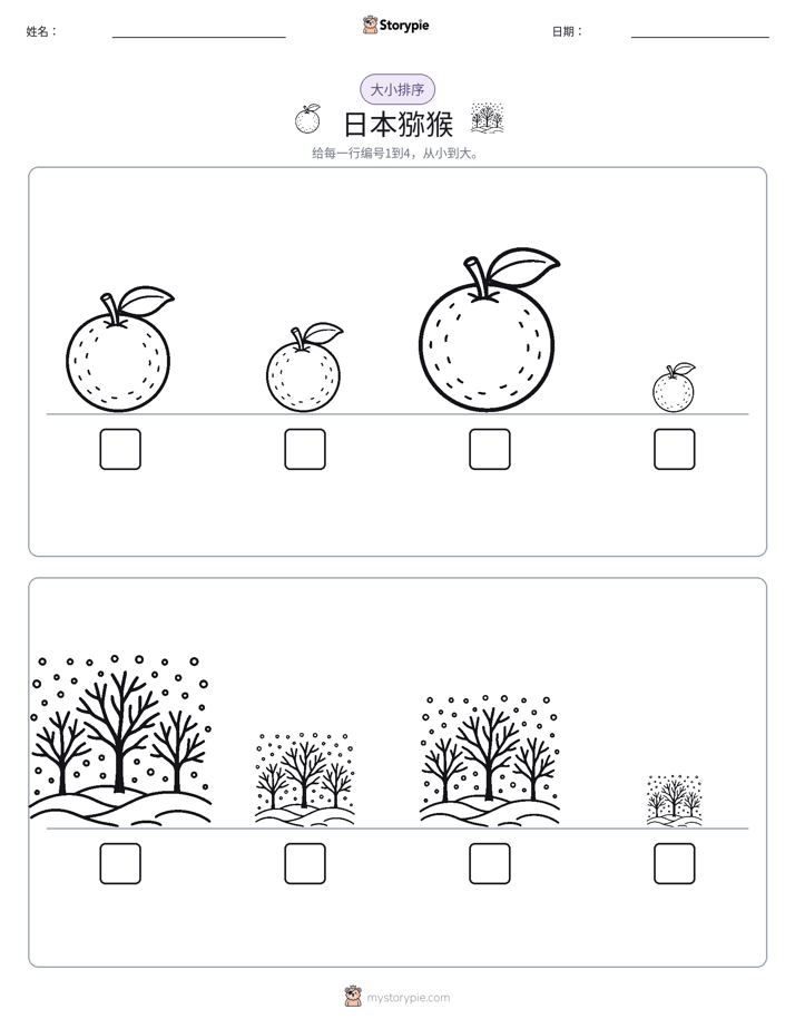 大小排序