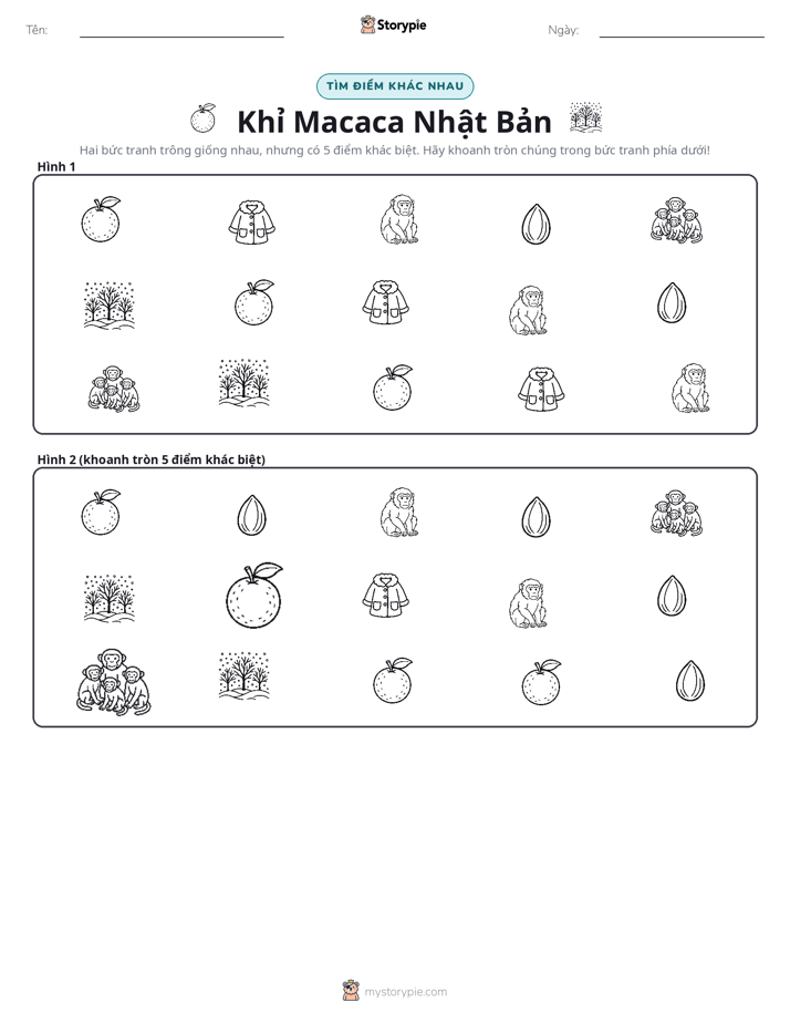 Tìm Sự Khác Biệt