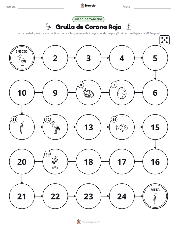 Juego de Rueda y Avanza