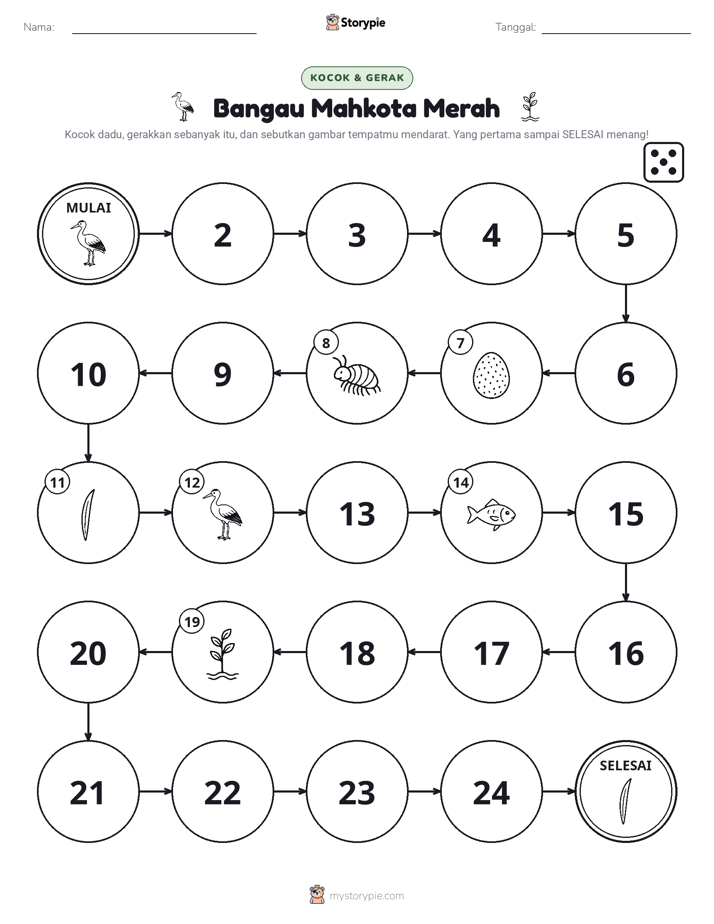 Permainan Gulung & Pindah