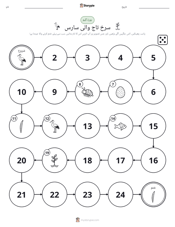رول اور منتقل کریں کھیل