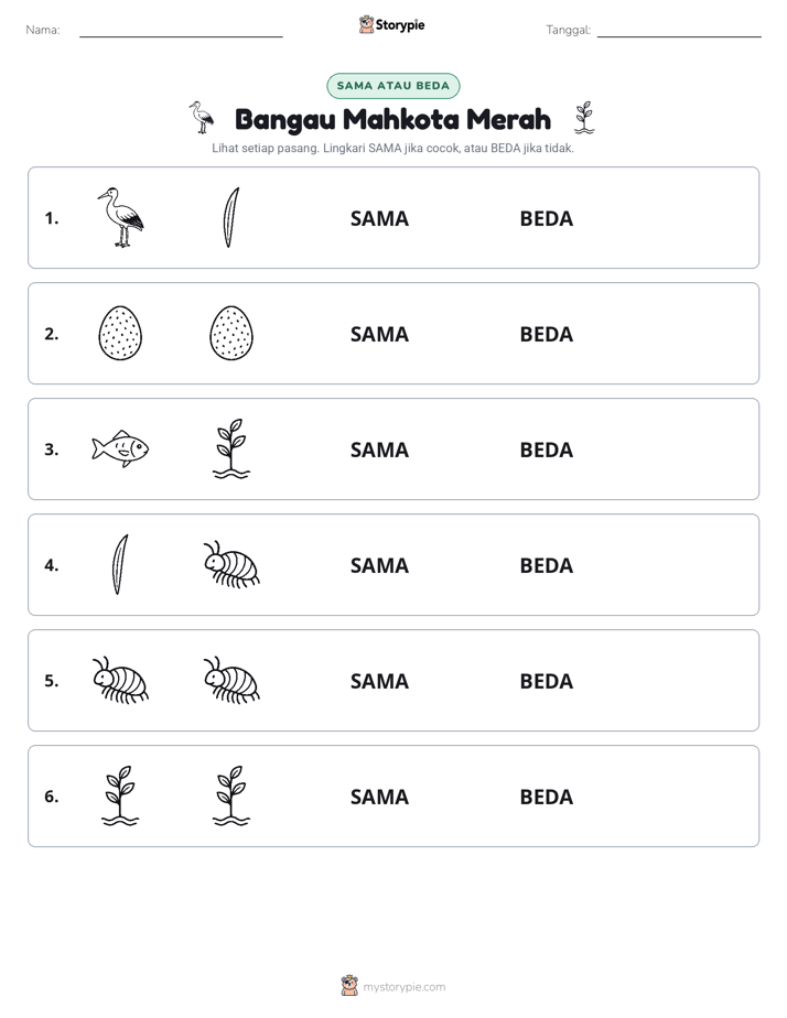 Sama atau Berbeda