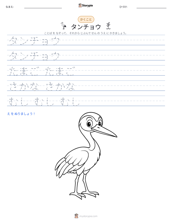 書き取り練習