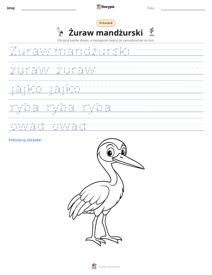 Ćwiczenie Pisania
