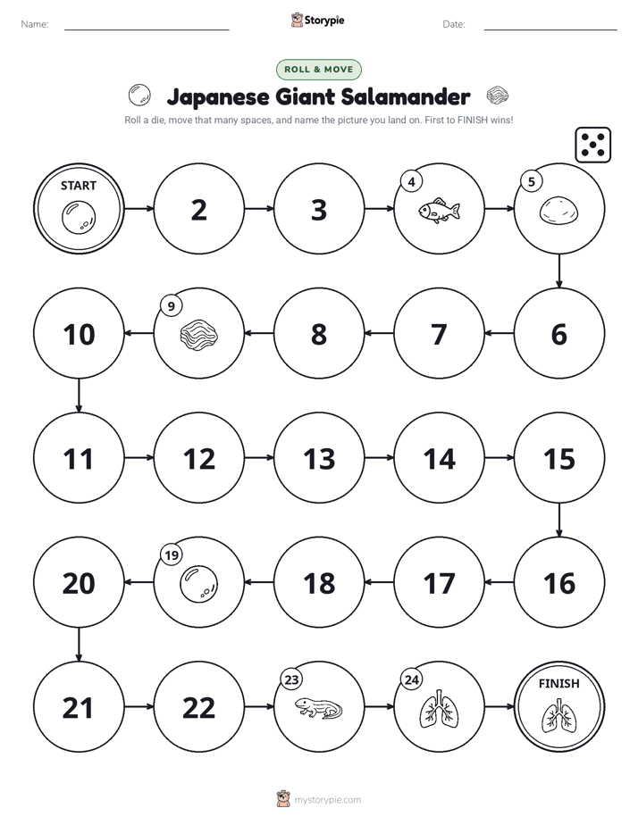 Roll & Move Game