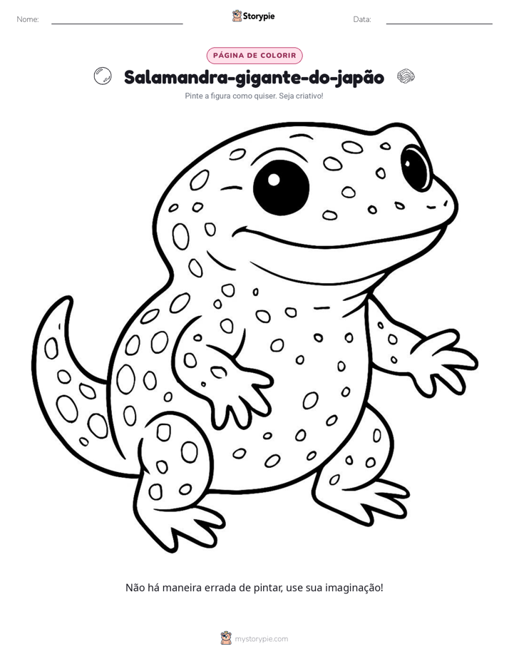 Página para colorir