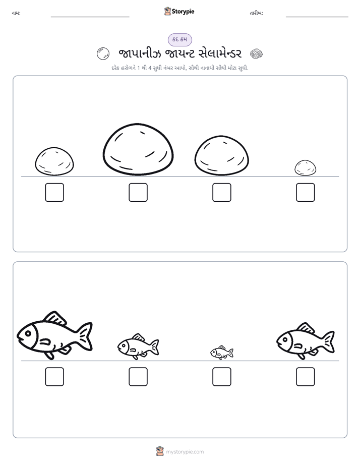 આકાર ક્રમ