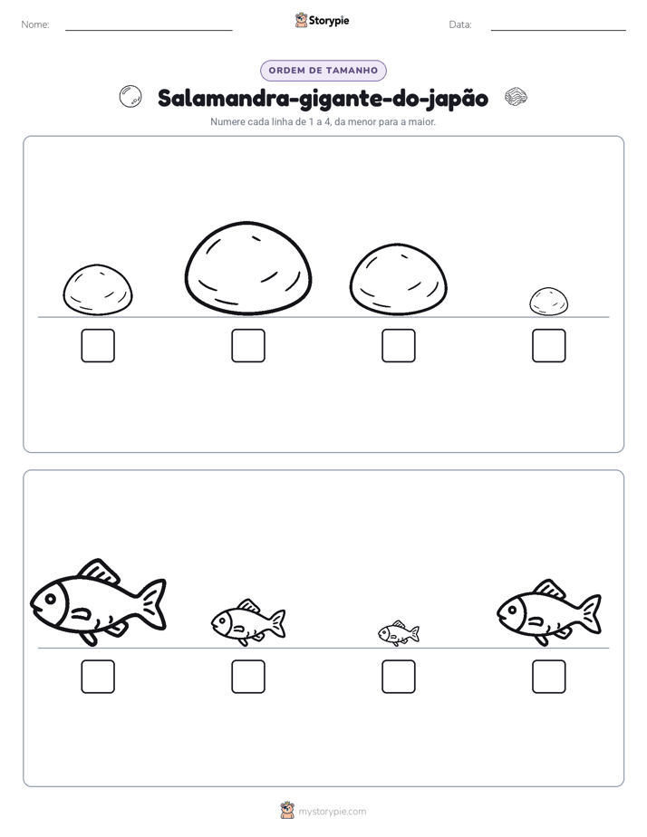 Ordem de Tamanho