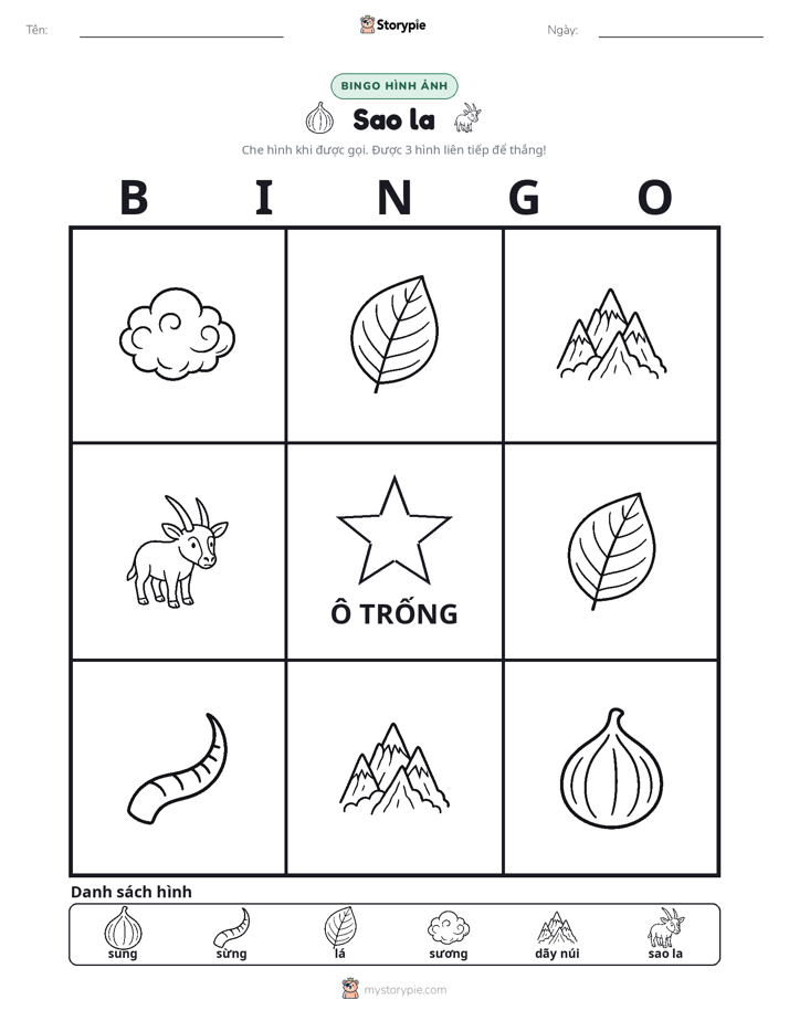 Bingo Hình Ảnh