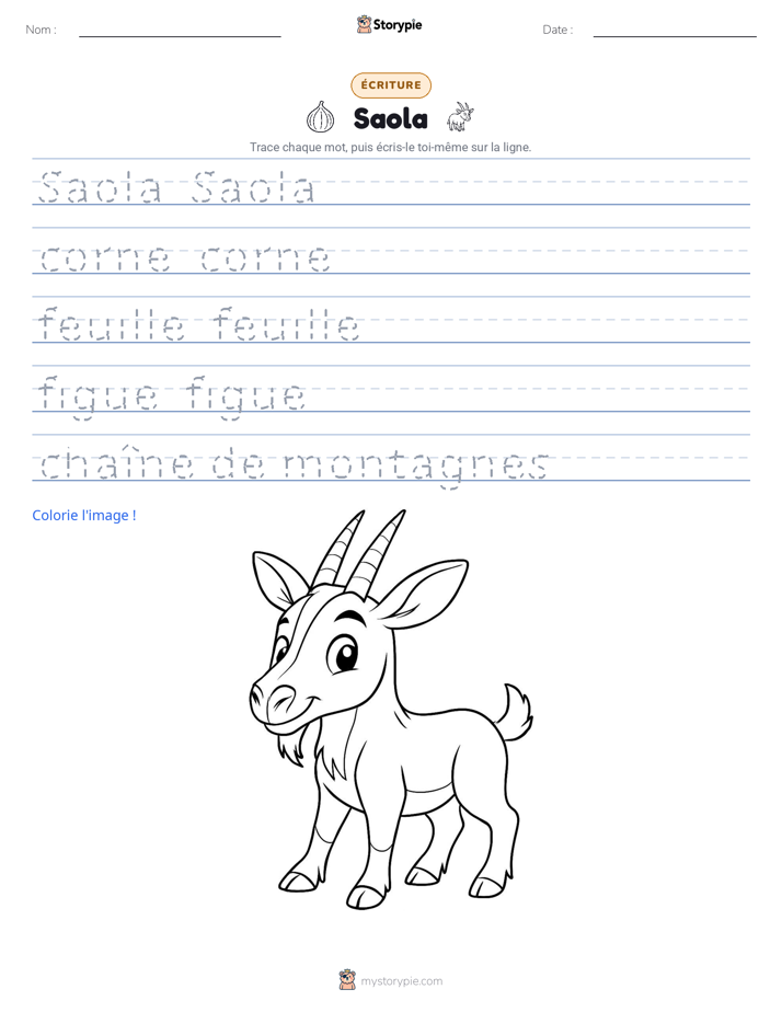 Pratique d'écriture