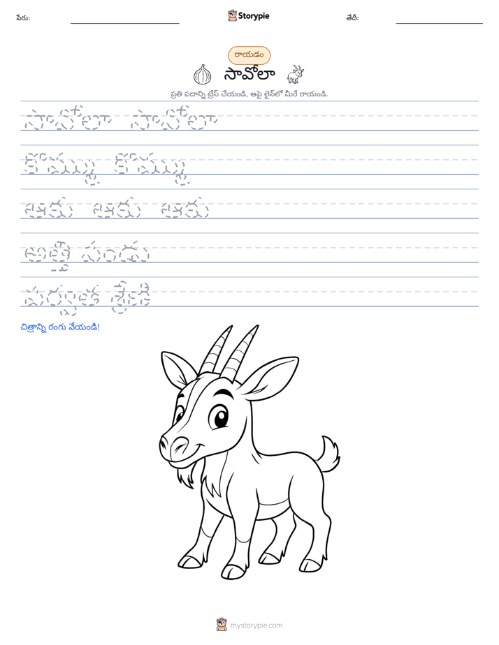 రాయడం సాధన