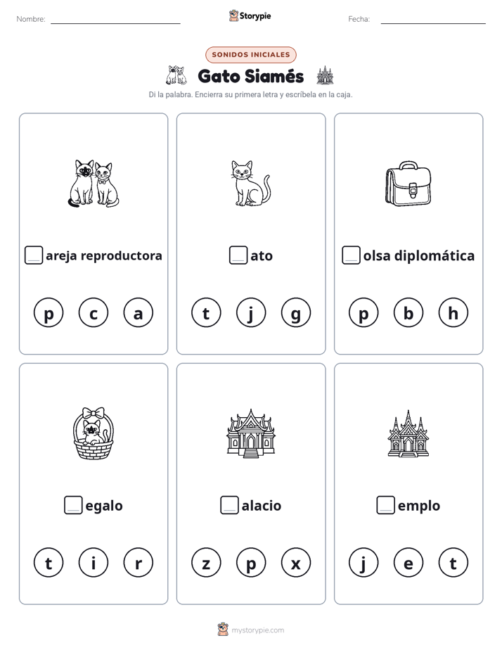 Sonidos Iniciales