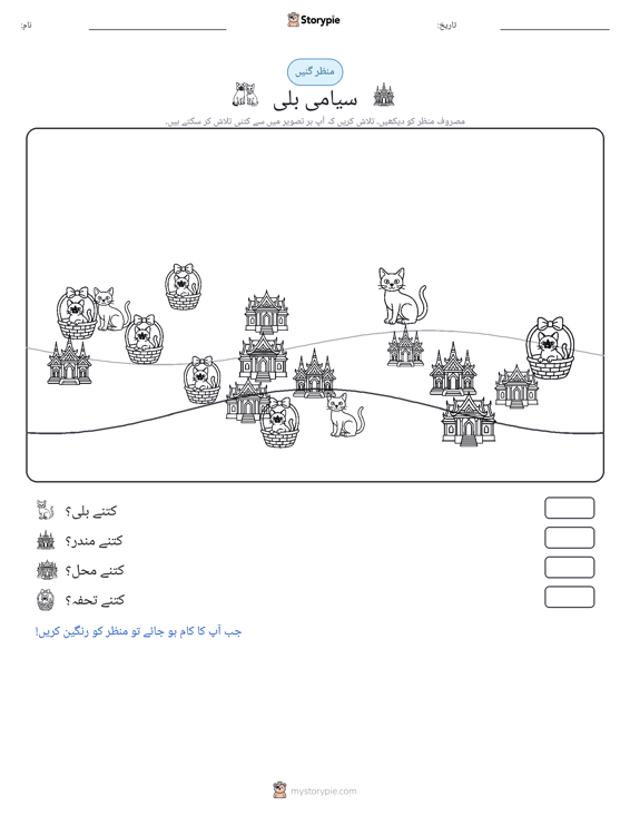گنتی کا منظر