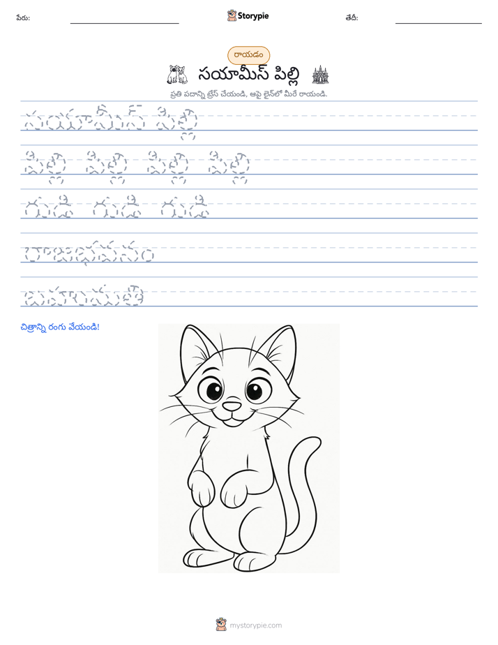 రాయడం సాధన