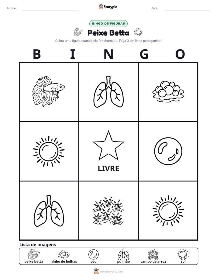 Bingo de Imagens