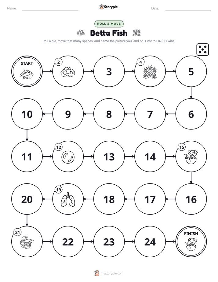 Roll & Move Game