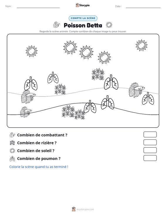 Scène de Comptage
