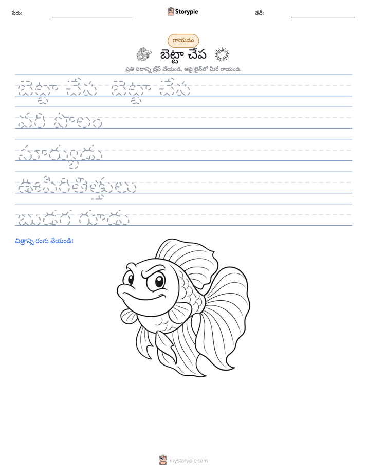 రాయడం సాధన