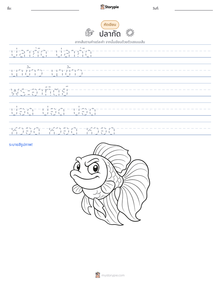 การฝึกเขียน