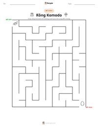 Xem trước tài liệu in sẵn Rồng Komodo