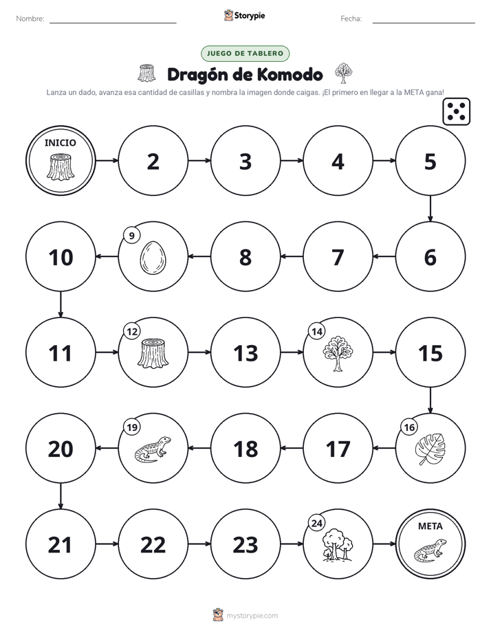 Juego de Rueda y Avanza
