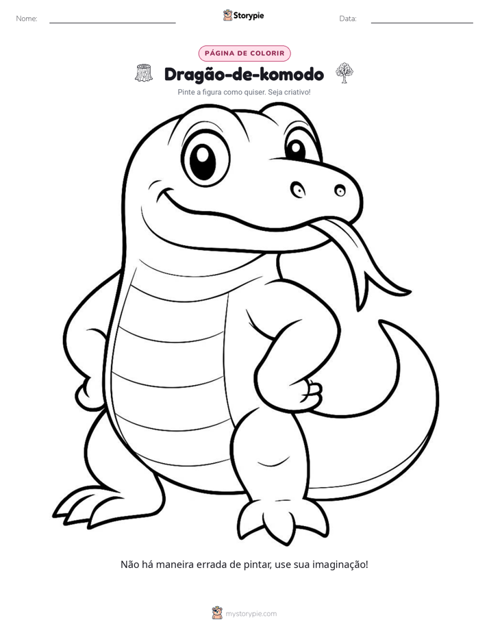 Página para colorir
