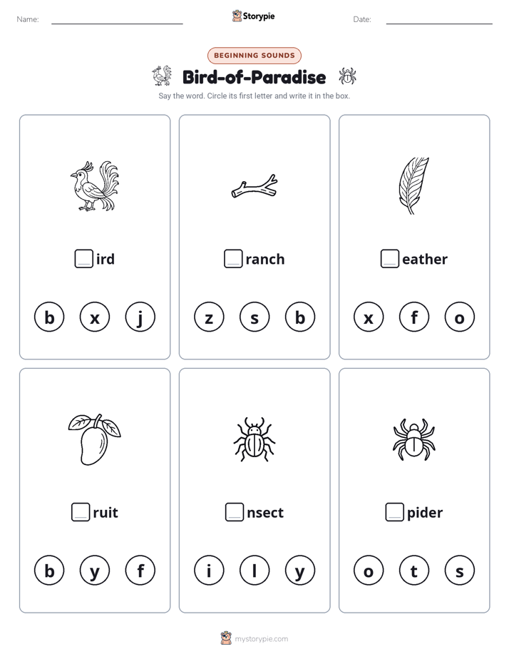 Beginning Sounds