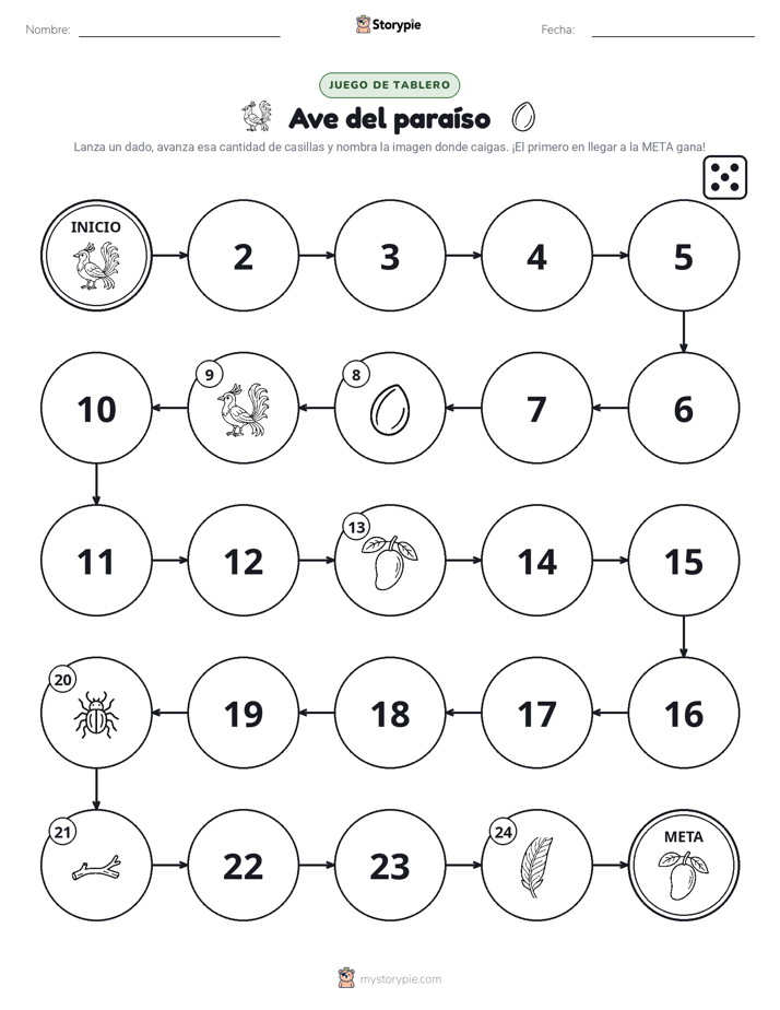 Juego de Rueda y Avanza