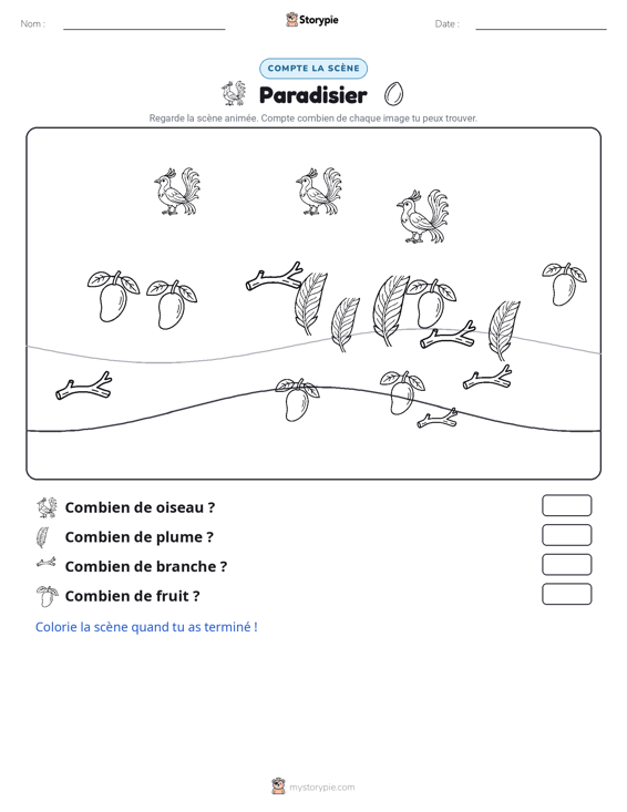 Scène de Comptage