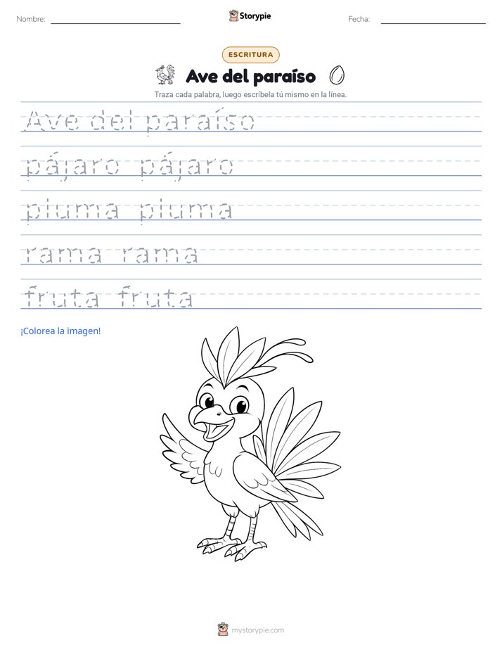 Práctica de Escritura
