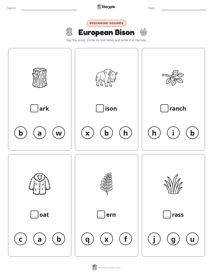 Beginning Sounds