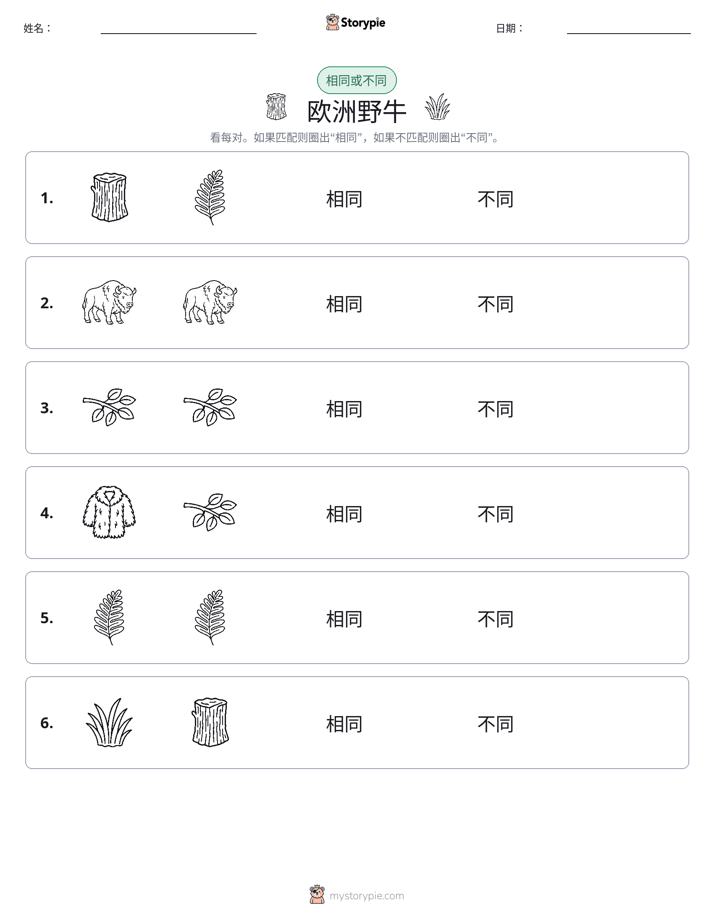 相同或不同