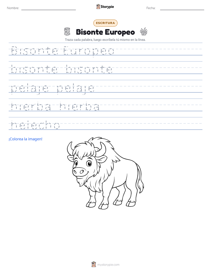 Práctica de Escritura