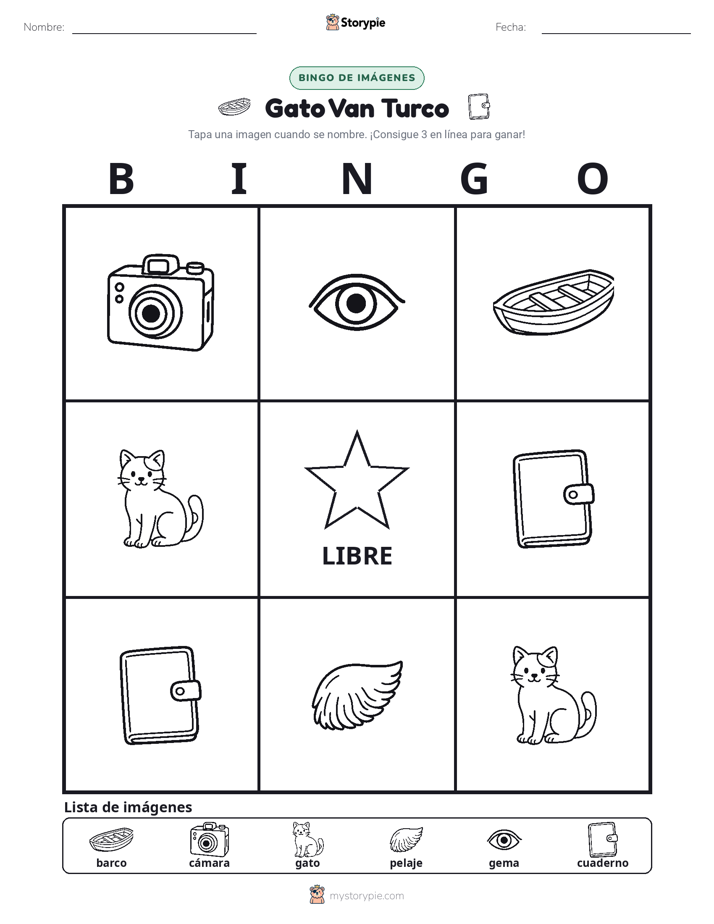 Bingo de Imágenes