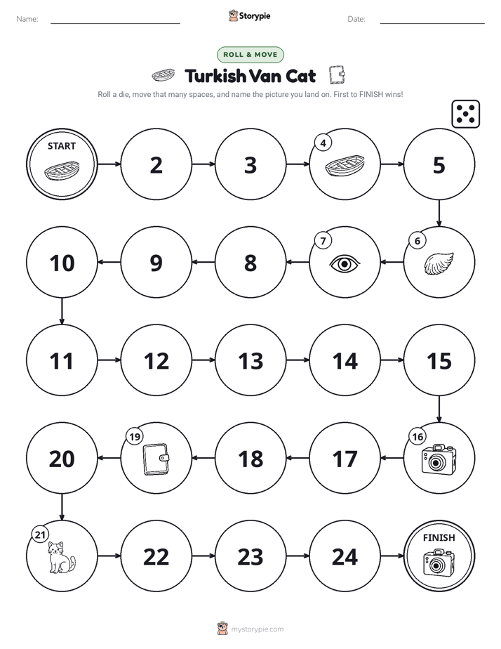 Roll & Move Game