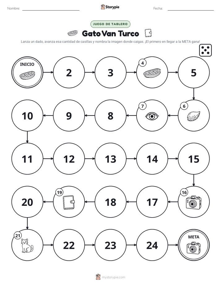 Juego de Rueda y Avanza