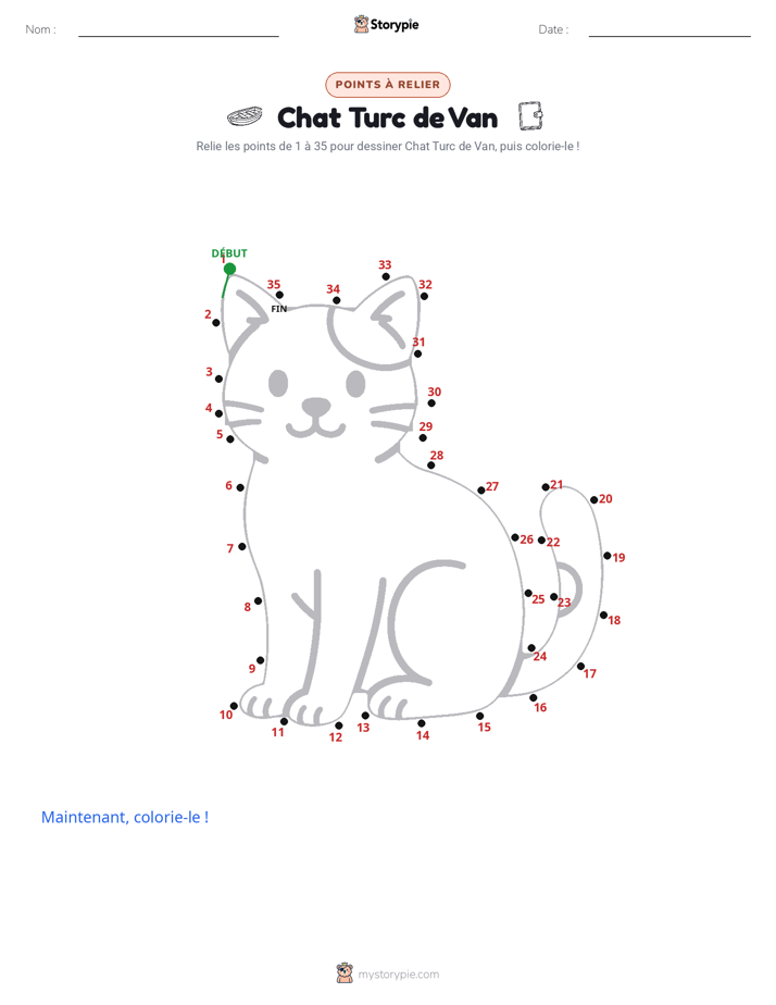 Relie les points