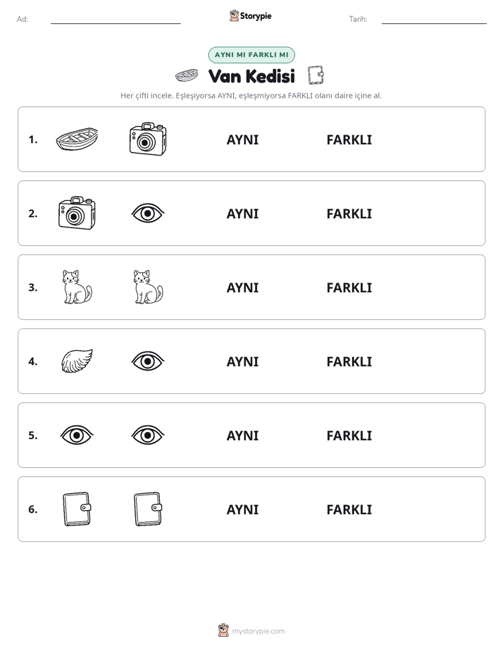 Aynı mı Farklı mı